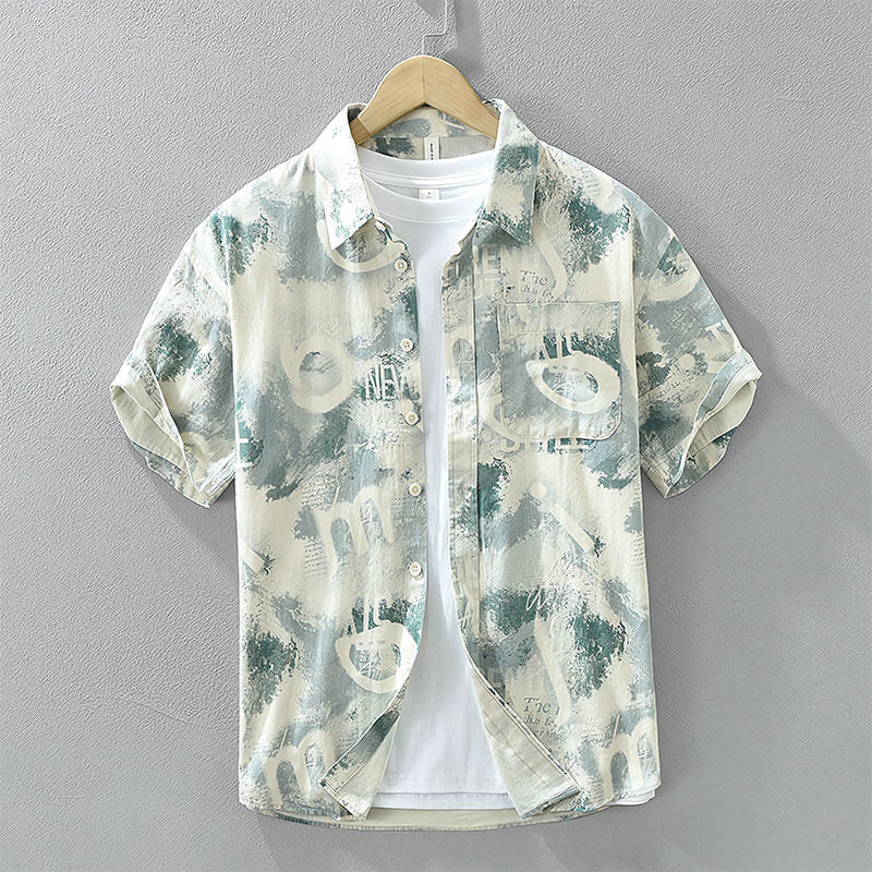 Kiyoshi Shade Cotton Shirt