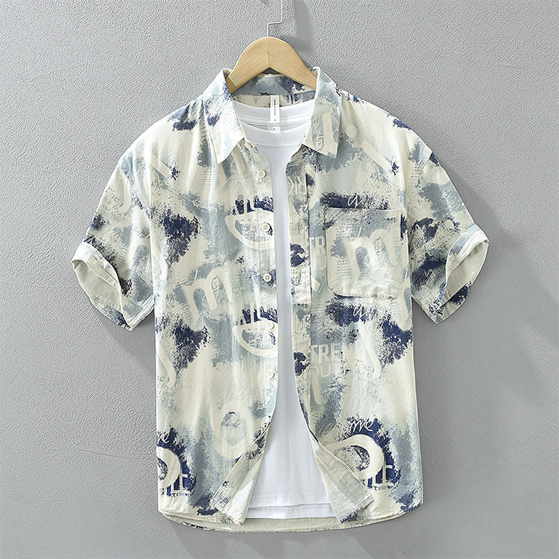 Kiyoshi Shade Cotton Shirt